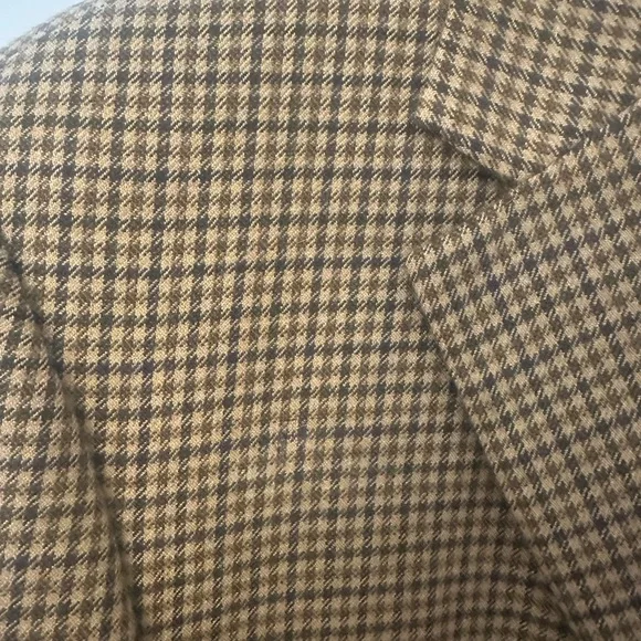 Arnold Brant 100% Cashmere Men's Checkered Blazer